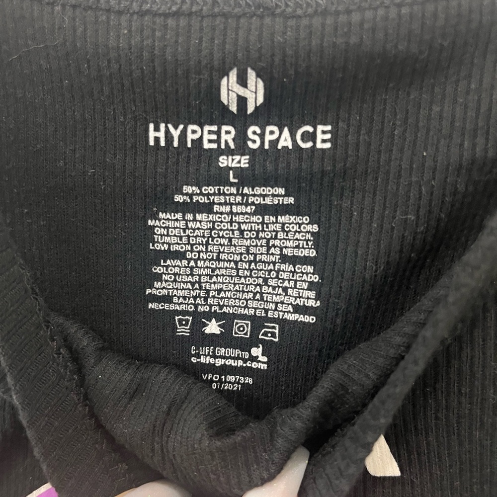 Black NASA Tank Top - Picture 2 of 3